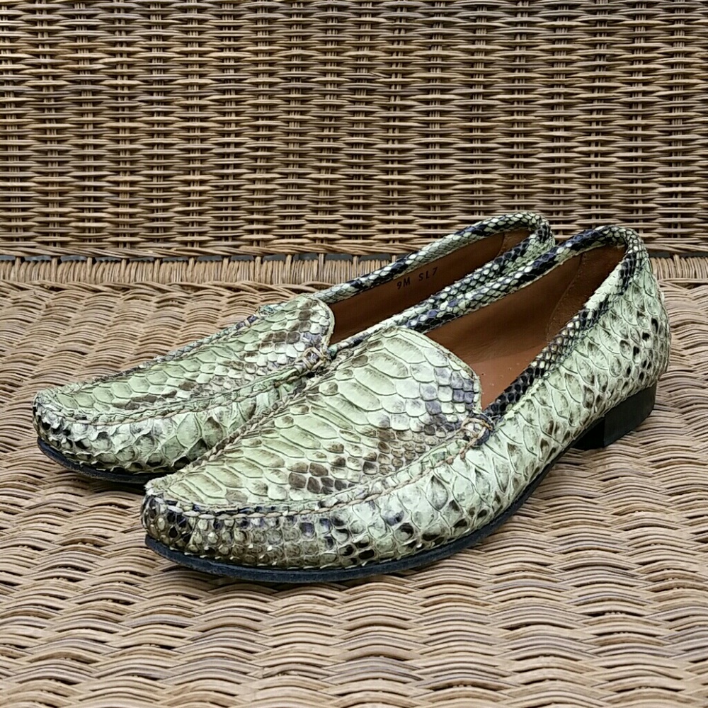 Womens 9 M - Old Gringo Handsewn Snake Phyton Skin